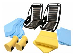 TransAm Seat Frame Kit, 3-Point Belts. Porsche 911 / 912 / 914 / 964 1965-94