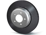 Brake disc rotor front. Porsche Cayenne 955 / 957 / 958 (OE No 95535140151 & 95535140251) - 95535140151, 95535140241, 95535140150, 95535140250