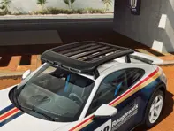 Roof rack basket with auxiliary headlights. Porsche 911 (992) DAKAR - 992044885