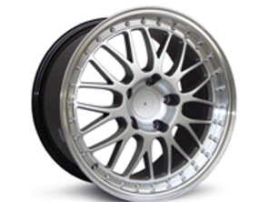 19' Style 500 Split Rim Look SILVER Alloy wheels for Porsche Cars