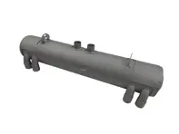 DAMAGED Exhaust Muffler / Silencer Rear Box. Porsche 356 B/C  / 912 - 92.301, 92301, 1620600400, 61611101605 - 92.301, 1620600400