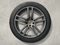 21' Cayenne Turbo in Vesuvius Grey alloy wheels and summer tyres Original Porsche - 9Y0044643K