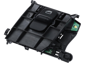 Window switch, Passenger side. Porsche 997 / 987 Boxster / 987C Cayman 2006>> LHD - 99761315604, 99761315605, 99761315604A05, 99761315605A05 - URO-019303