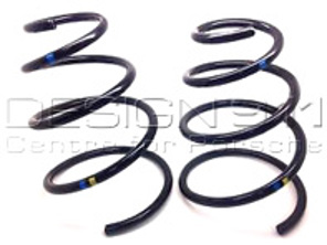Coil springs, FRONT PAIR. Porsche 95B Macan 2014-18 - 95B411105AC504, 95B411105AC