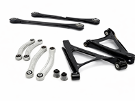 Rear upper and lower wishbones kit, rear axle. Porsche 958.1 Cayenne GTS / 958.2 Cayenne - 95831104111, 95831104110, 95831104211, 95831104210, 95533104900, 95533105000, 7L0505397, 7L0505398, 95533104710, 7L0505323A, 95833104500, 95833104600, 95834158800