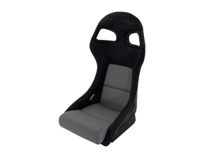 Track Bucket Sports Seat - DTX RECLINE, PVC Leather with Houndstooth Centres - 9997809100, 9997809110 - JT-B62-HT