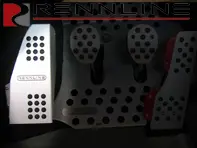 Rennline Dead Pedal Rubber Grip. Porsche 911/912/930 Targa/Cabrio and 964/993/944/924/968 - P53, P53