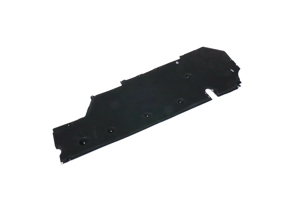 Underbody trim, Centre right. Porsche 970.2 Panamera 2014-16 (LWB) - 97050412204, 97050412210