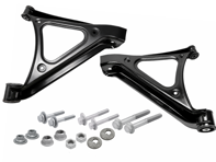 Rear lower wishbones, SET OF 2. Porsche 958.1 Cayenne (92A) 2011-14 - 95831104100, 95831104200, PAF001833, WHT001796A, WHT001938, PAF105326, PAF103353, WHT004887, WHT006410 - A3327209, A3327210