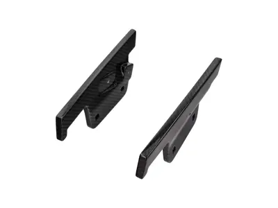Rennline swan neck rear wing delete kit. Porsche 992 GT3 - 9GT827465C, 9GT827466C