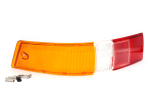 Indicator lens rear WITHOUT rim. Porsche 911 - 91163192304, 91163192404, 14878/S, 14878/D