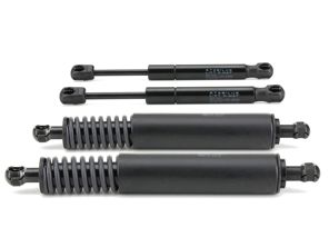 Rear boot lid and window dampers set of 4 Porsche 955 Cayenne - 7L5 827 550 J, 7L5827550J, 955 512 550 00, 95551255000, 955 512 550 01, 95551255001, 955 512 550 02, 95551255002, 955 512 550 03, 95551255003, 955 512 550 04, 95551255004, 955 512 550 06, 95551255006 - 29269, 024054, 034403, V45-0030, V450030