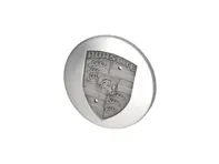 Wheel cap in Silver Metallic. Porsche 924S / 928 / 944 / 964 - 92836103101, 92836103100