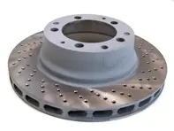 Brake disc rotor Rear. Porsche 911 / 930 (93035204502 & 93035204601) - 93035204501, 93035204500, 93035204601, 93035204600, 93035204502, 93035204601
