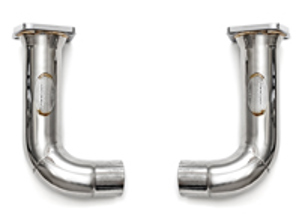 Exhaust Catbypass Pipes. Porsche 991.2 Turbo / Turbo S - 99711300930, 997113009AX, 99711301030, 997113010AX
