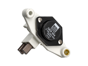 Voltage regulator for alternator. Porsche 911 1969-73 / 914 >>1971 - 92860314200, 96460314100, 5DR 004 242-061, 5DR004242061, 92860314201 - GER004