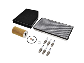 Engine Service Kit - Air/Fuel/Oil Filters, Spark Plugs & More - For Porsche 986 Boxster 2.7L & Boxster S 3.2L 2000-2004 - 99610722560, 99610731351, 0PB115499A, 99611013103, 99611013104, 90012310630, 99657221901, 99657221902, 99657121903, 99757121900, 99757121901, 99757121902, 99917020791, 00004400204