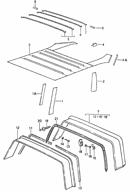 thumbnail image 2 of Porsche 911 930 (1965-1986) Torsion Bar Cover Seal - OEM Replacement Part # 901 504 759 01 2 of 14
