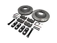 Brake Disc and pads Upgrade to 350mm for 996TT / C4S Front axle
