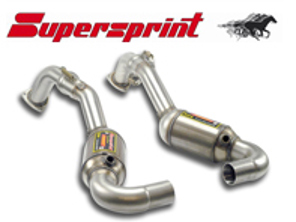 Exhaust Catalytic Converter Pipes. Porsche Boxster 987 / Cayman 987C 2009>> Supersprint - 246402