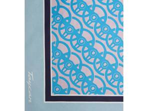 Porsche Silk Scarf, Blue. - WAP9410010NUSA
