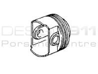 Engine Pistons. Porsche Boxster 986 2.7L 2002>> - 99610307114, 99610307115