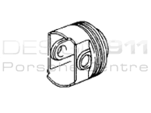 Engine Pistons. Porsche Boxster 986 2.7L 2002>> - 99610307114, 99610307115
