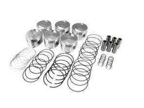 Piston SET OF 6 (11.5 / 95 mm). Porsche 911 3.2 Carrera - 9404 - XP5012
