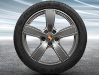 20' Cayenne Sport Classic Alloy Wheels & Winter Tyres Original Porsche - 9Y0044600E, 9Y0044610E