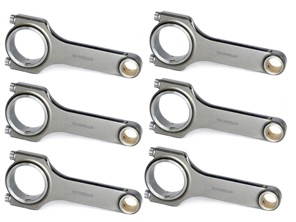 Connecting con rods SET OF 6. Porsche Boxster 986/ 996 / 987 - 99610398500, 99610398501, 99610398502, 6760, 5951 - PR-996>-65708H, PR-996>-65708S, SCR5951, SCR6760