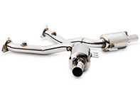 Exhaust catalytic converter bypass pipe for Porsche Boxster 986  DesignTek - 996113921AX, 996113922AX, 99611392101, 99611392201, 99611302111, 99611302112