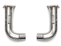 Exhaust Cat bypass Pipes. Porsche 991 Turbo / Turbo S - 99711300930, 997113009AX, 99711301030, 997113010AX