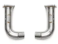 Exhaust Cat bypass Pipes. Porsche 991 Turbo / Turbo S - 99711300930, 997113009AX, 99711301030, 997113010AX