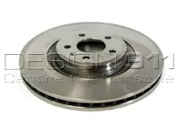 Brake disc rotor Ø: 345 mm Front. Porsche Macan 2.0L MK1 & MK2 - 95B615301B, 95B615301M