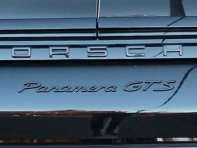 'PANAMERA GTS' Rear Badge, Primed. Porsche 971 Panamera 2017>> - 971044880A, 971044880AG2X