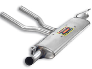 Exhaust Muffler / Silencer Rear. Porsche Cayenne 957 Supersprint - 245006