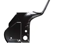 Front a-post panel. Mercedes Pagoda W113 2.3L-2.8L 1963-1971 - 1136200313, 351321-1, 351321-2, 1136200413, 8381900170, 8381900180 - 8381900170, 8381900180