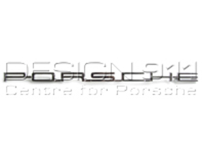 'PORSCHE' - Chrome Rear Badge for Porsche 912 - 901.559.301.55, 90155930155/1, 90155930155