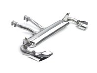 Sports exhaust rear silencer Porsche 955 Cayenne turbo - 04090571320