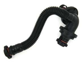 Air / oil separator to crankcase vent line. Porsche 957 Cayenne Turbo - 94810722951