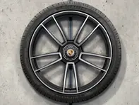 20'/21' 911 Turbo S, in Black. Alloy Wheels & Winter Tyres Original Porsche for 992 (911) Turbo / Turbo S - 992044601AB