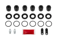 Front Caliper Piston and Seal Kit for 6 Piston Calipers. Porsche 718 Boxster / Cayman / 991 / 992 - 9P1698671, 9P1698671A, 9P1698671B - 230952