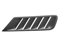 Rear bumper thermo dynamic slats TDS. Porsche 997 Turbo - P997.10.3080