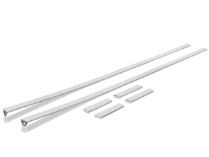 Side protection and decorative trim, set. Porsche 944 / 968 - 93155990100