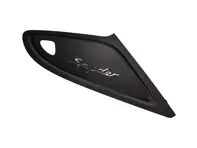 Rear Right Body Trim Cover 'Spyder', Matt Black. Porsche 982 Boxster Spyder 2019>> - 98151217203OK1, 98151217200OK1, 98151217201OK1, 98151217202OK1