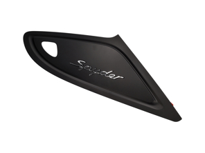 Rear Right Body Trim Cover 'Spyder', Matt Black. Porsche 982 Boxster Spyder 2019>> - 98151217203OK1, 98151217200OK1, 98151217201OK1, 98151217202OK1