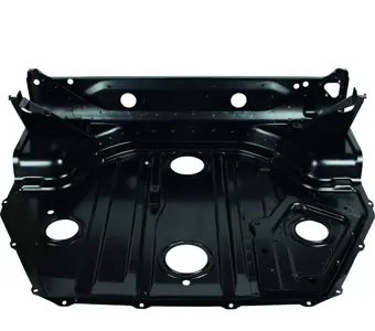 Front wheel well, Bottom section. Porsche 964 - 96450150500GRV, 1684000800, 96450150500, 96450150500, 591231 - 1684000800