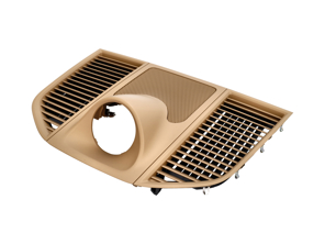 Dashboard instrument upper cover. Porsche Macan 95B.1 2014-18 - 95B858189COA6, 95B858189C5Q0, 95B858189C3T0, 95B858189C6W0, 95B858189COL7