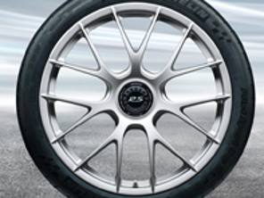 20'/21' 991.2 GT3 RS Magnesium, in Brilliant Silver (satin-gloss) Alloy Wheels Original Porsche - 99104460340