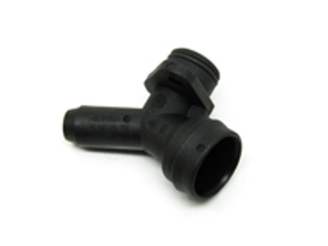 Crankcase breather hose connector. Porsche Boxster 986 >>2002 / 996 - 99610704751, 99610704750, 99610714755, 99610714754, 99610714753